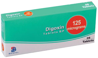 can digoxin lower bp